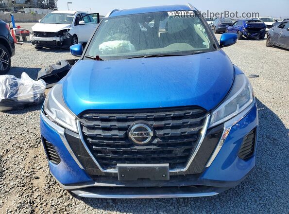 3N1CP5CV2ML512223 2021 NISSAN KICKS Blue Vista frontal
