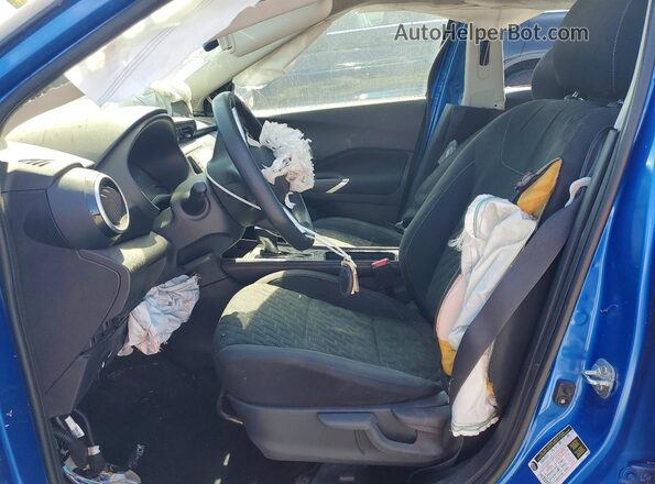 3N1CP5CV2ML512223 2021 NISSAN KICKS Blue Vista interior delantera