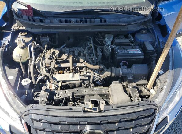 3N1CP5CV2ML512223 2021 NISSAN KICKS Blue Vista interior trasera