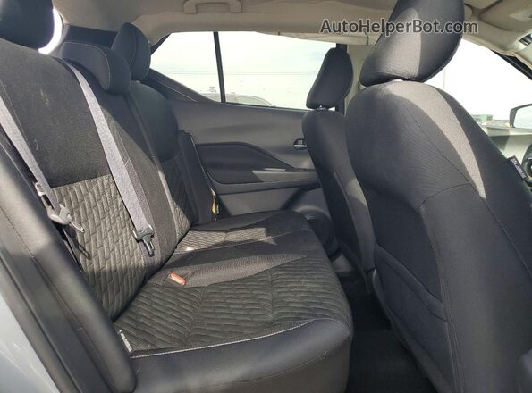 3N1CP5CV2ML515011 2021 NISSAN KICKS Gray უკანა სალონის ხედი