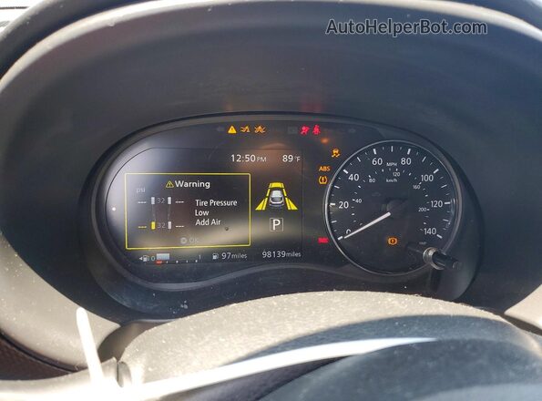 3N1CP5CV2ML515011 2021 NISSAN KICKS Gray ხელსაწყოთა პანელის ხედი