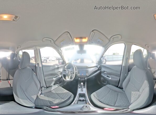 3N1CP5CV2ML515011 2021 NISSAN KICKS Gray სალონის 360-გრადუსიანი ხედი