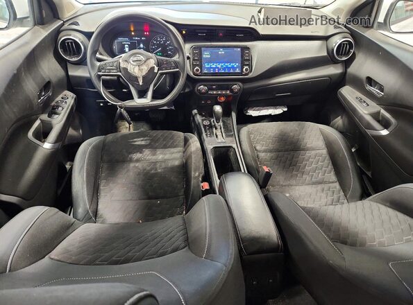 3N1CP5CV2ML532326 2021 NISSAN KICKS Белый Вид панели приборов
