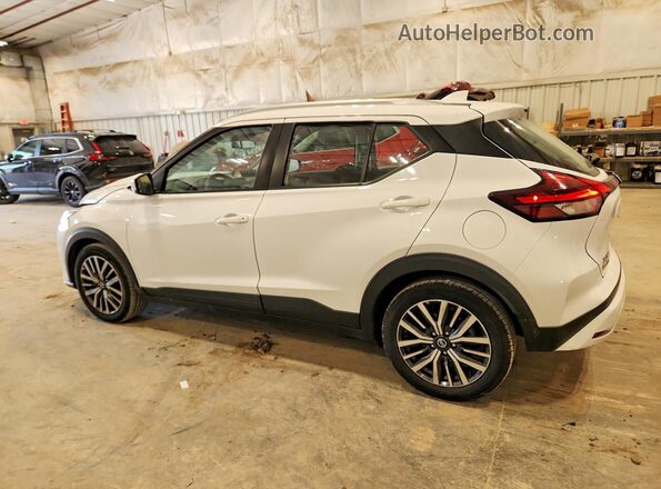3N1CP5CV2ML532326 2021 NISSAN KICKS Белый Задняя левая четверть
