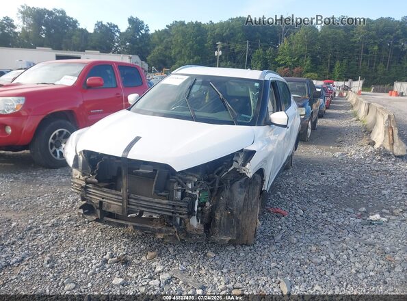 3N1CP5CV2ML549868 2021 NISSAN KICKS White Передня ліва чверть