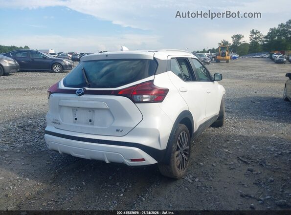 3N1CP5CV2ML549868 2021 NISSAN KICKS White Задня права чверть