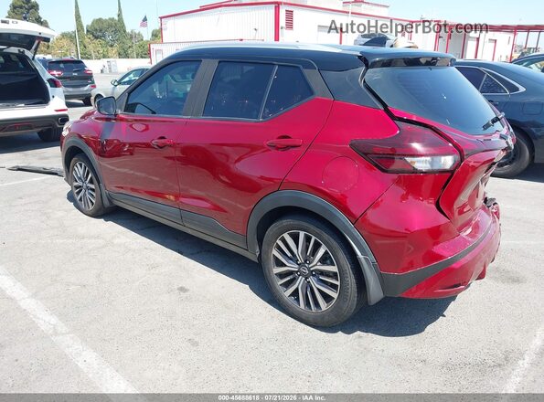 3N1CP5CV2NL485879 2022 NISSAN KICKS Red Tył lewy
