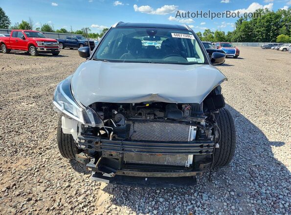 3N1CP5CV2NL528763 2022 NISSAN KICKS Gray Вид спереду