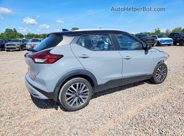 3N1CP5CV2NL528763 2022 NISSAN KICKS Gray Задня права чверть