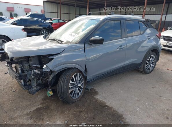 3N1CP5CV2PL482418 2023 NISSAN KICKS Gray Front left