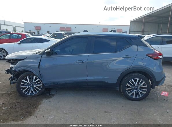 3N1CP5CV2PL482418 2023 NISSAN KICKS Gray 360 interior view
