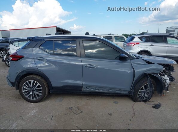 3N1CP5CV2PL482418 2023 NISSAN KICKS Gray Rear interior view