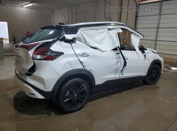 3N1CP5CV2PL482967 2023 NISSAN KICKS White Задня права чверть