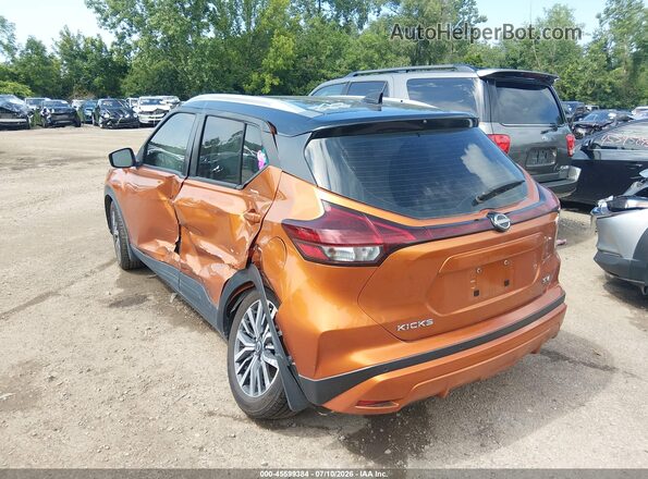 3N1CP5CV2PL513392 2023 NISSAN KICKS Оранжевый Задняя левая четверть