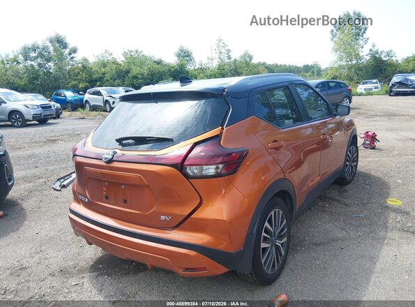 3N1CP5CV2PL513392 2023 NISSAN KICKS Оранжевый Задняя правая четверть
