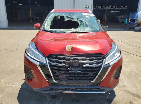 3N1CP5CV2PL558364 2023 NISSAN KICKS Red წინა ხედი