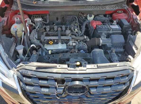3N1CP5CV2PL558364 2023 NISSAN KICKS Red ძრავის განყოფილების ხედი