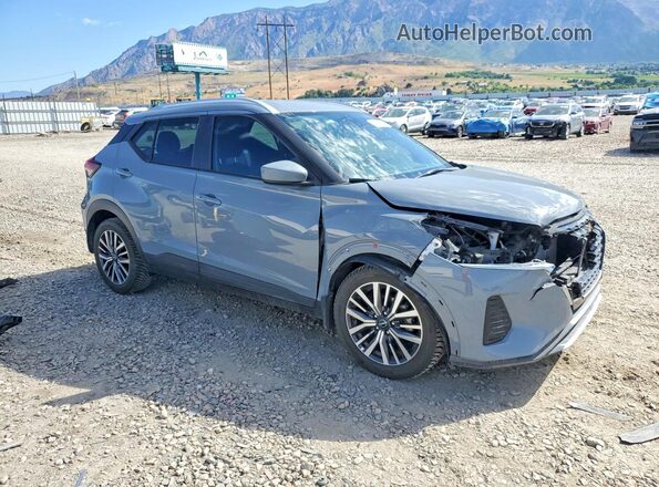 3N1CP5CV2PL560650 2023 NISSAN KICKS Gray Передня права чверть