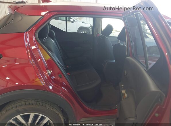 3N1CP5CV2RL489744 2024 NISSAN KICKS Red Vista de la etiqueta del VIN