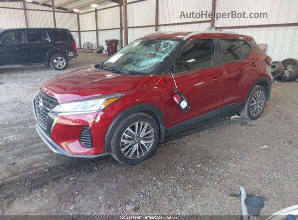 3N1CP5CV2RL489744 2024 NISSAN KICKS Red Vista tres cuartos delantera izquierda
