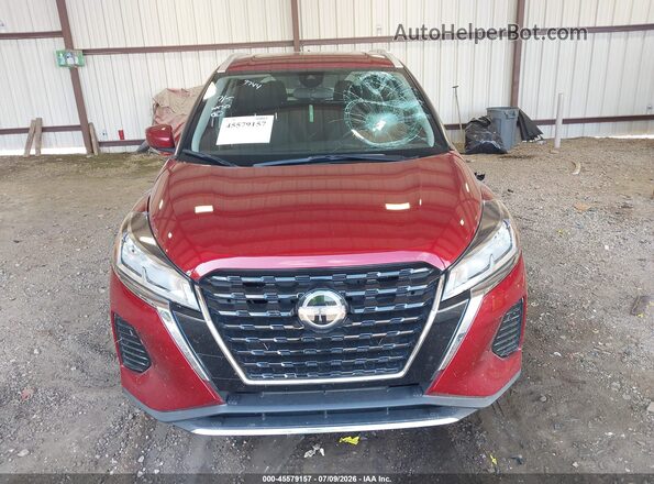 3N1CP5CV2RL489744 2024 NISSAN KICKS Red Vista del cuadro de instrumentos