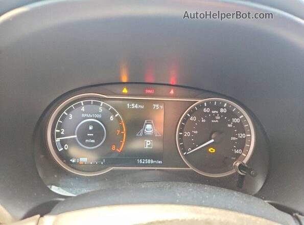 3N1CP5CV3LL517039 2020 NISSAN KICKS Blue Սարքավորումների վահանակի տեսք