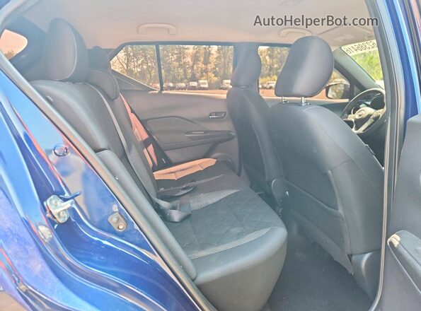 3N1CP5CV3LL517039 2020 NISSAN KICKS Blue Հետևի նստատեղերի տեսք