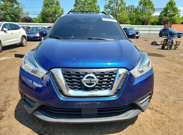 3N1CP5CV3LL517039 2020 NISSAN KICKS Blue Դիմացի տեսք