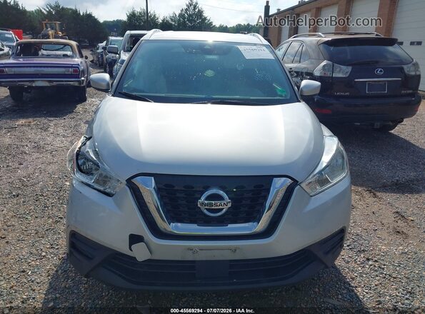 3N1CP5CV3LL523701 2020 NISSAN KICKS Silver Instrument cluster view