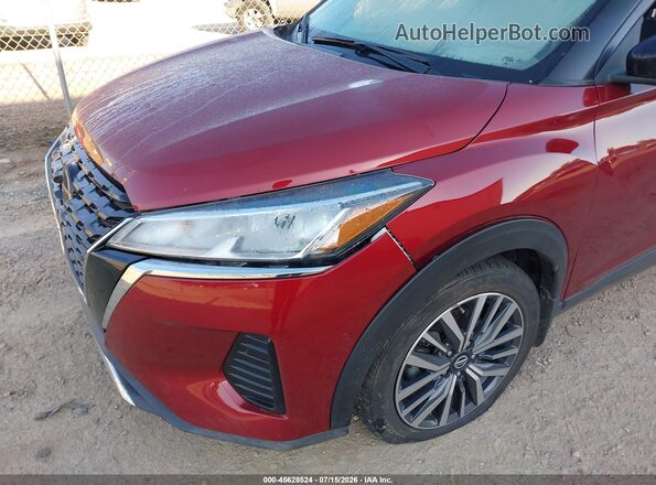 3N1CP5CV3ML515504 2021 NISSAN KICKS Red წინა ხედი