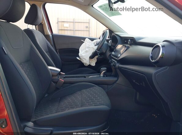 3N1CP5CV3ML515504 2021 NISSAN KICKS Red წინა სალონის ხედი