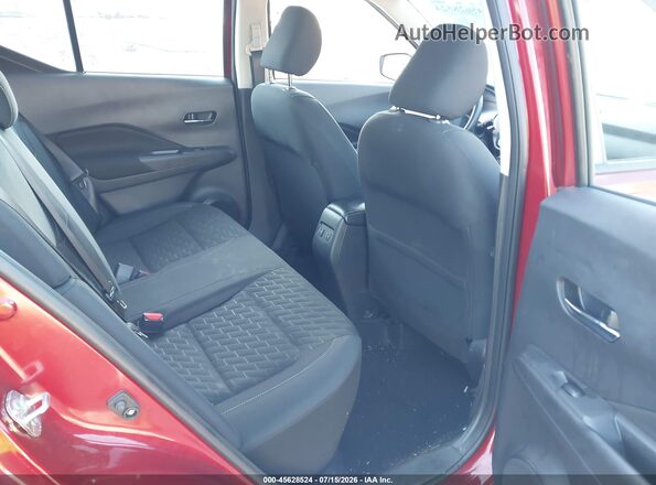 3N1CP5CV3ML515504 2021 NISSAN KICKS Red VIN კოდის სტიკერის ხედი