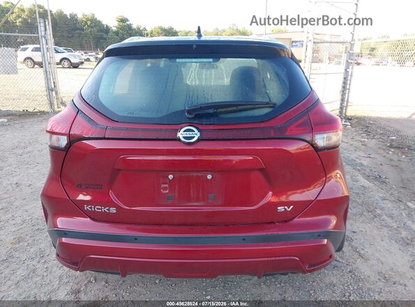 3N1CP5CV3ML515504 2021 NISSAN KICKS Red 