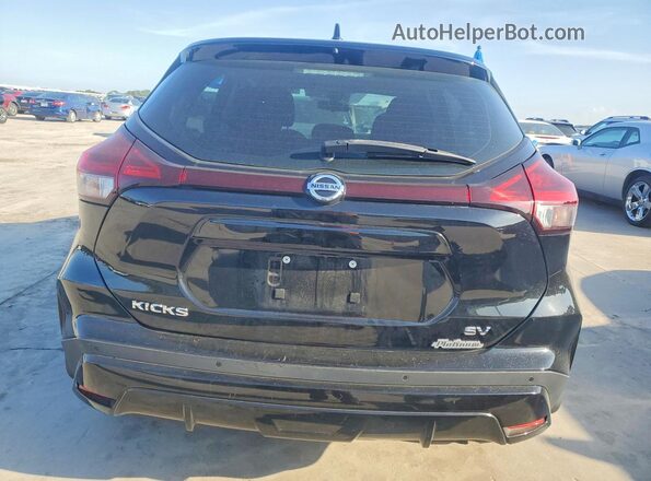 3N1CP5CV3ML526972 2021 NISSAN KICKS Black Հետևի տեսք