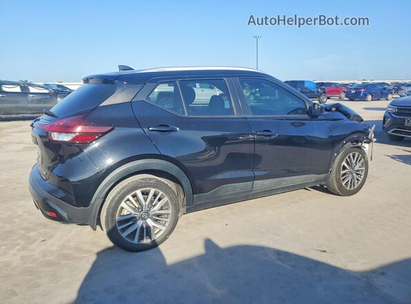 3N1CP5CV3ML526972 2021 NISSAN KICKS Black Հետևի աջ