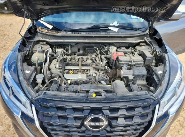 3N1CP5CV3NL512782 2022 NISSAN KICKS Gray Rear interior view