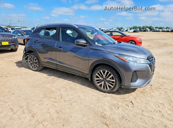 3N1CP5CV3NL512782 2022 NISSAN KICKS Gray Front right