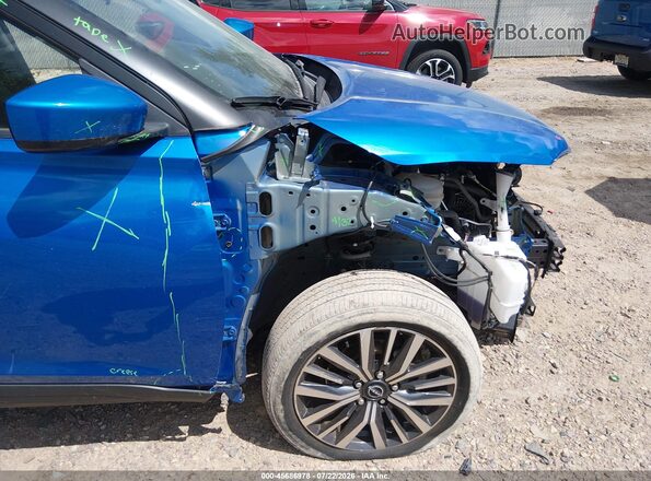 3N1CP5CV3PL473615 2023 NISSAN KICKS Blue Вид спереду