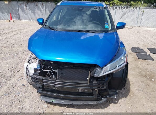 3N1CP5CV3PL473615 2023 NISSAN KICKS Blue Вид задньої частини салону