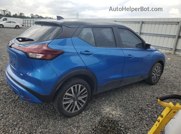 3N1CP5CV3PL486901 2023 NISSAN KICKS Blue Задня права чверть