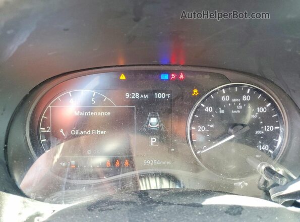 3N1CP5CV3PL512901 2023 NISSAN KICKS White Instrument cluster view