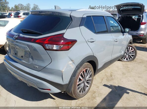 3N1CP5CV3PL554758 2023 NISSAN KICKS Серый Задняя правая четверть