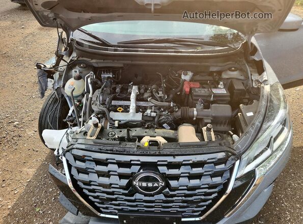 3N1CP5CV3SL468746 2025 NISSAN KICKS Gray Շարժիչի բաժամունքի տեսք