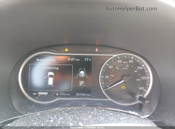 3N1CP5CV4LL477957 2020 NISSAN KICKS Gray Widok tylnych siedzeń