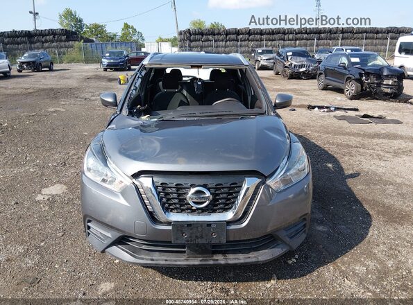 3N1CP5CV4LL477957 2020 NISSAN KICKS Gray Widok zestawu wskaźników