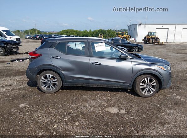 3N1CP5CV4LL477957 2020 NISSAN KICKS Gray Widok wnętrza z tyłu