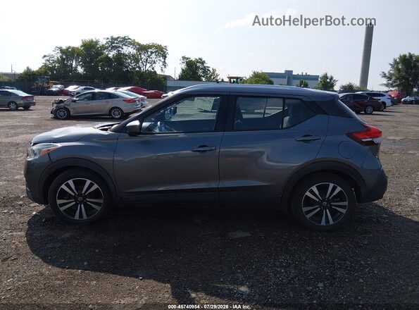3N1CP5CV4LL477957 2020 NISSAN KICKS Gray Widok wnętrza 360 stopni