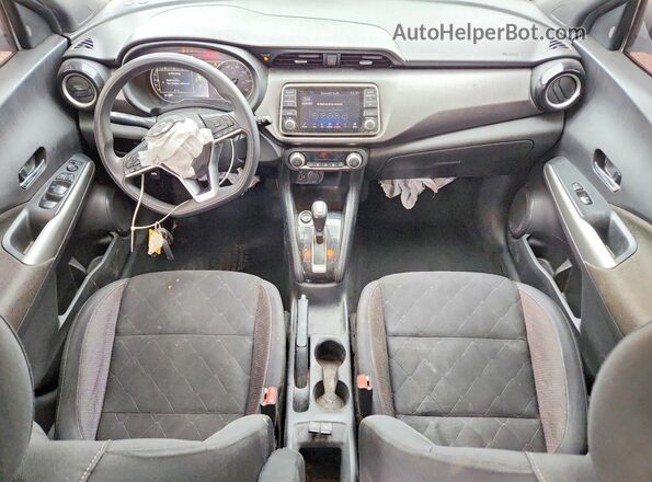 3N1CP5CV4LL507488 2020 NISSAN KICKS Silver Widok deski rozdzielczej