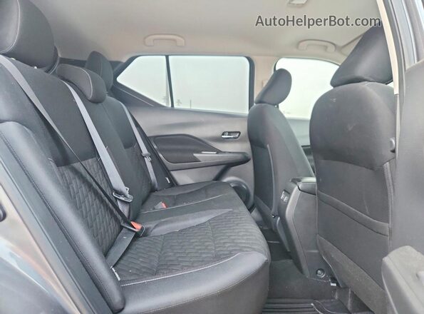 3N1CP5CV4ML466961 2021 NISSAN KICKS Gray Vista de los asientos traseros