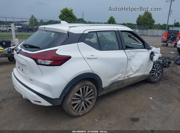 3N1CP5CV4ML505497 2021 NISSAN KICKS White Задня права чверть